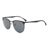 Giorgio Armani - Men's Round Sunglasses - Black - Sunglasses - Giorgio Armani Eyewear