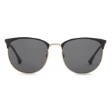 Giorgio Armani - Men's Round Sunglasses - Black - Sunglasses - Giorgio Armani Eyewear