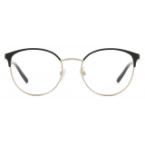 Giorgio Armani - Round Women Eyeglasses - Black - Eyeglasses - Giorgio Armani Eyewear