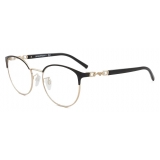 Giorgio Armani - Round Women Eyeglasses - Black - Eyeglasses - Giorgio Armani Eyewear