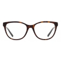 Giorgio Armani - Women’s Pillow Eyeglasses - Dark Brown - Eyeglasses - Giorgio Armani Eyewear