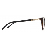 Giorgio Armani - Women’s Pillow Eyeglasses - Dark Brown - Eyeglasses - Giorgio Armani Eyewear