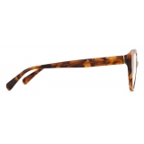 Giorgio Armani - Women’s Cat-Eye Eyeglasses - Dark Brown - Eyeglasses - Giorgio Armani Eyewear