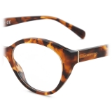 Giorgio Armani - Women’s Cat-Eye Eyeglasses - Dark Brown - Eyeglasses - Giorgio Armani Eyewear