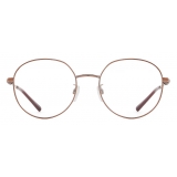 Giorgio Armani - Women’s Round Eyeglasses - Rose Gold - Eyeglasses - Giorgio Armani Eyewear