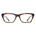 Giorgio Armani - Women’s Cat-Eye Eyeglasses - Dark Brown - Eyeglasses - Giorgio Armani Eyewear