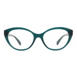 Giorgio Armani - Women’s Cat-Eye Eyeglasses - Green - Eyeglasses - Giorgio Armani Eyewear