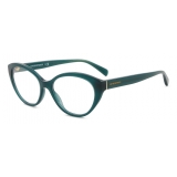 Giorgio Armani - Women’s Cat-Eye Eyeglasses - Green - Eyeglasses - Giorgio Armani Eyewear