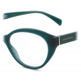 Giorgio Armani - Occhiali da Vista Donna Forma Cat-Eye - Verde - Occhiali da Vista - Giorgio Armani Eyewear