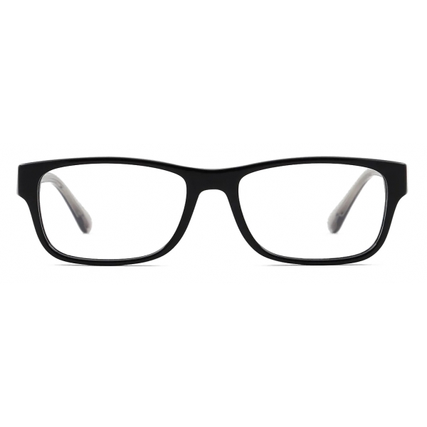 Giorgio Armani - Men Eyeglasses in Bio-Acetate - Black - Eyeglasses - Giorgio Armani Eyewear