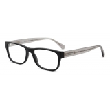 Giorgio Armani - Men Eyeglasses in Bio-Acetate - Black - Eyeglasses - Giorgio Armani Eyewear