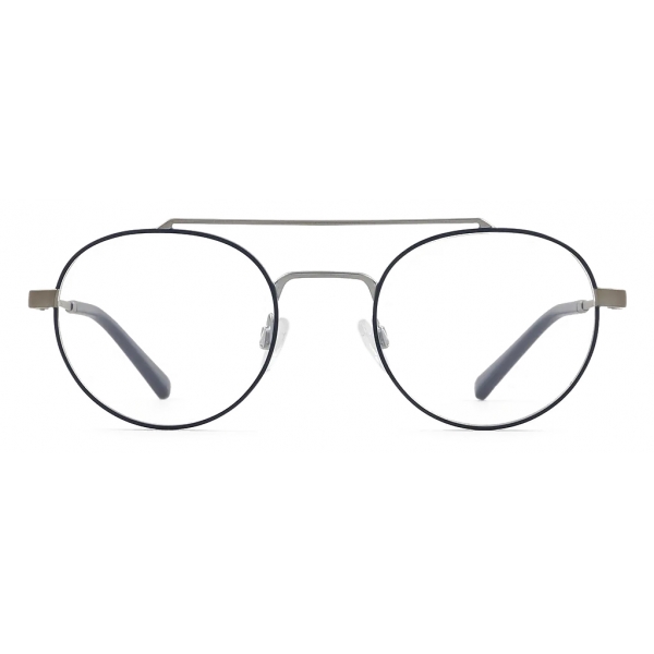 Giorgio Armani - Men’s Round Eyeglasses - Blue - Eyeglasses - Giorgio Armani Eyewear