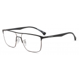 Giorgio Armani - Men’s Irregular Eyeglasses - Black - Eyeglasses - Giorgio Armani Eyewear