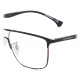 Giorgio Armani - Men’s Irregular Eyeglasses - Black - Eyeglasses - Giorgio Armani Eyewear