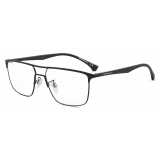 Giorgio Armani - Men’s Irregular Eyeglasses - Black - Eyeglasses - Giorgio Armani Eyewear