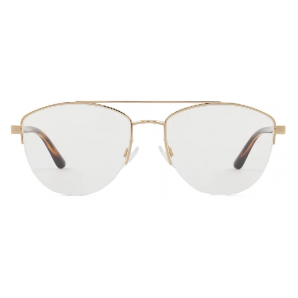 Giorgio Armani - Men’s Round Eyeglasses - Gold - Eyeglasses - Giorgio Armani Eyewear