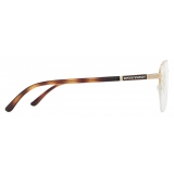 Giorgio Armani - Men’s Round Eyeglasses - Gold - Eyeglasses - Giorgio Armani Eyewear