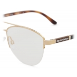 Giorgio Armani - Men’s Round Eyeglasses - Gold - Eyeglasses - Giorgio Armani Eyewear