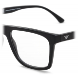 Giorgio Armani - Men’s Eyeglasses in Bio-Acetate - Black - Eyeglasses - Giorgio Armani Eyewear