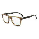 Giorgio Armani - Men’s Eyeglasses in Bio-Acetate - Green - Eyeglasses - Giorgio Armani Eyewear