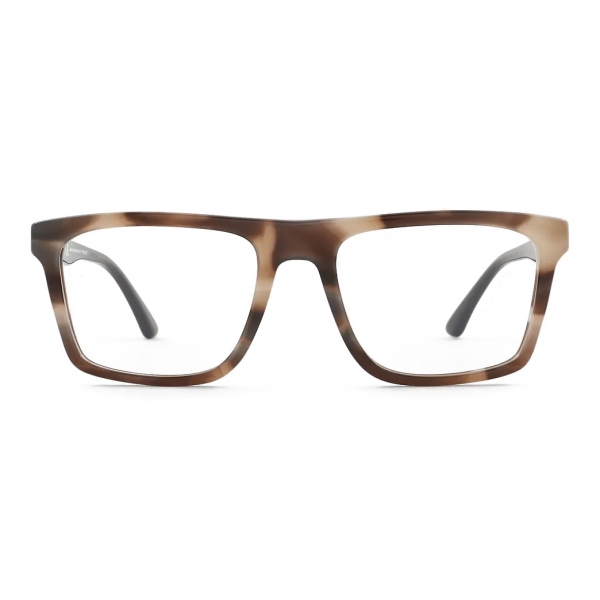 Giorgio Armani - Men’s Eyeglasses in Bio-Acetate - Grey - Eyeglasses - Giorgio Armani Eyewear
