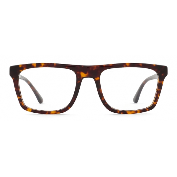 Giorgio Armani - Men’s Eyeglasses in Bio-Acetate - Brown - Eyeglasses - Giorgio Armani Eyewear