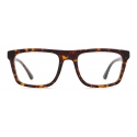 Giorgio Armani - Men’s Eyeglasses in Bio-Acetate - Brown - Eyeglasses - Giorgio Armani Eyewear