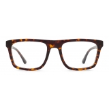 Giorgio Armani - Men’s Eyeglasses in Bio-Acetate - Brown - Eyeglasses - Giorgio Armani Eyewear