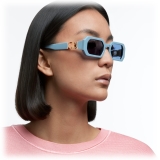 Swarovski - Occhiali da Sole Swarovski - MIL002 - Azzurro - Occhiali da Sole - Swarovski Eyewear