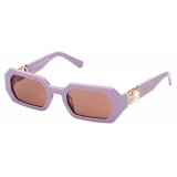 Swarovski - Swarovski Sunglasses - MIL002 - Purple - Sunglasses - Swarovski Eyewear