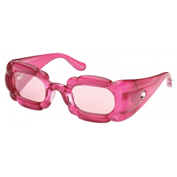 Swarovski - Swarovski Sunglasses - DLC002 - Pink - Sunglasses - Swarovski Eyewear