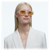 Swarovski - Swarovski Sunglasses - MIL002 - White Yellow - Sunglasses - Swarovski Eyewear