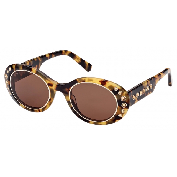 Swarovski - Swarovski Sunglasses - MIL002 - Brown - Sunglasses - Swarovski Eyewear