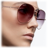 Swarovski - Occhiali da Sole Swarovski - MIL002 - Nero Oro Rosa - Occhiali da Sole - Swarovski Eyewear