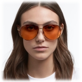 Swarovski - Swarovski Sunglasses - MIL002 - Copper Brown - Sunglasses - Swarovski Eyewear