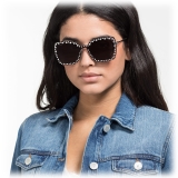 Swarovski - Swarovski Click-On Mask for Sunglasses - SK5330-CL 16A - Gray - Sunglasses - Swarovski Eyewear
