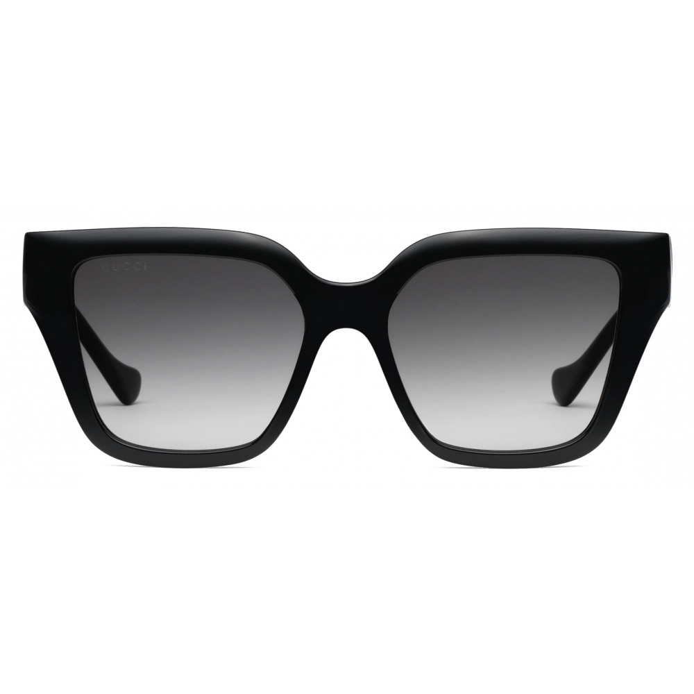 Gucci - Rectangular Sunglasses - Black Injection - Gucci Eyewear - Avvenice