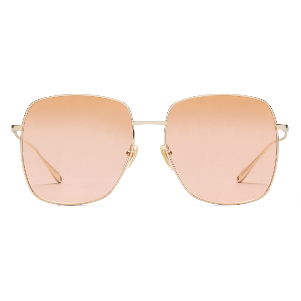 Frameless Cut-Edge Tan Gradient Sunglasses for girls stylish glasses,usa  ship