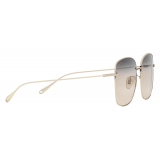 Gucci - Low Bridge Sunglasses - Gold Dark Blue Light Pink - Gucci Eyewear