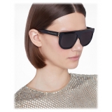 Stella McCartney - Occhiali da Sole Geometrici - Grigio Fumo - Occhiali da Sole - Stella McCartney Eyewear