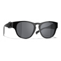 Chanel - Square Sunglasses - Black Gray - Chanel Eyewear