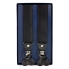 Fefè Napoli - Bretelle Raso Gentleman Nero - Bretelle - Handmade in Italy - Luxury Exclusive Collection