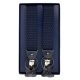 Fefè Napoli - Blue Pois Gentleman Suspenders - Braces - Handmade in Italy - Luxury Exclusive Collection