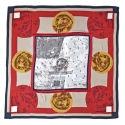 Fefè Napoli - Pulcinella Wool Silk Shawl - Scarves and Foulards - Handmade in Italy - Luxury Exclusive Collection