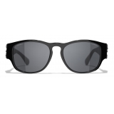 Chanel - Square Sunglasses - Black Gray - Chanel Eyewear