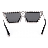 Philipp Plein - Plein Crystal Lush - Argento - Occhiali da Sole - Philipp Plein Eyewear - New Exclusive Luxury Collection