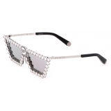 Philipp Plein - Plein Crystal Lush - Silver - Sunglasses - Philipp Plein Eyewear - New Exclusive Luxury Collection