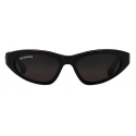 Balenciaga - Twist Cat Sunglasses - Black - Sunglasses - Balenciaga Eyewear