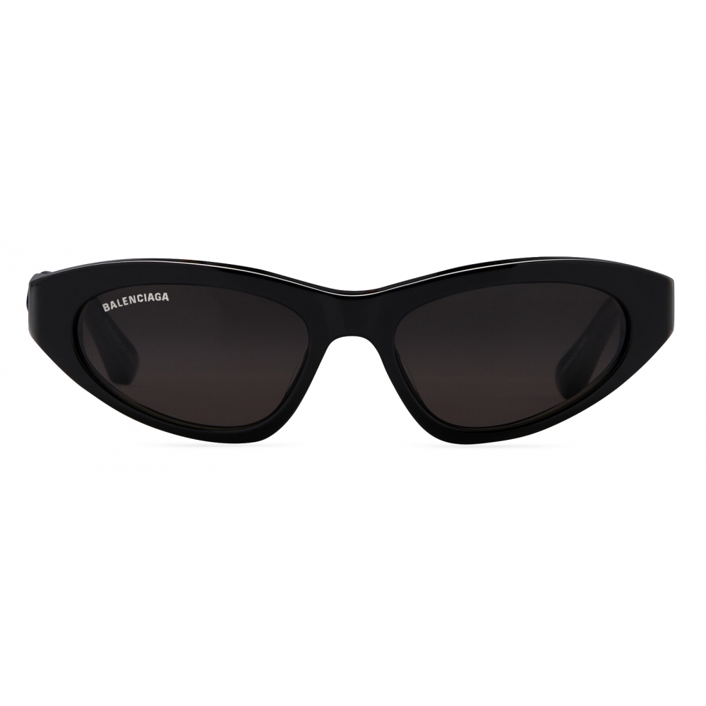 BALENCIAGA  Bb0102sa Rounded Frame Sunglasses  Women  Black  Flannels