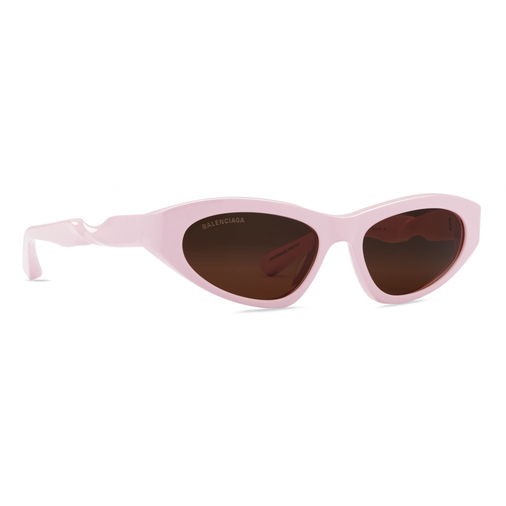 Balenciaga - Twist Cat Sunglasses - Pink - Sunglasses - Balenciaga ...